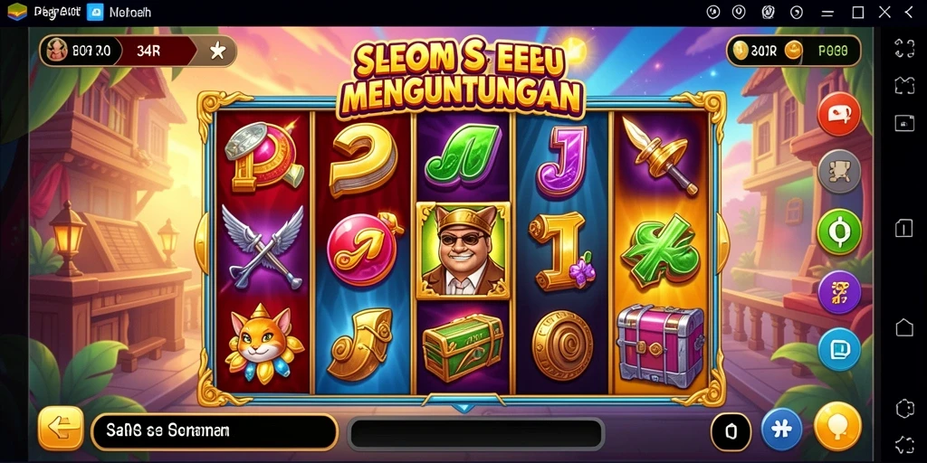 Tampilan menawan gameplay Slot di 34R dengan hadiah menggiurkan.