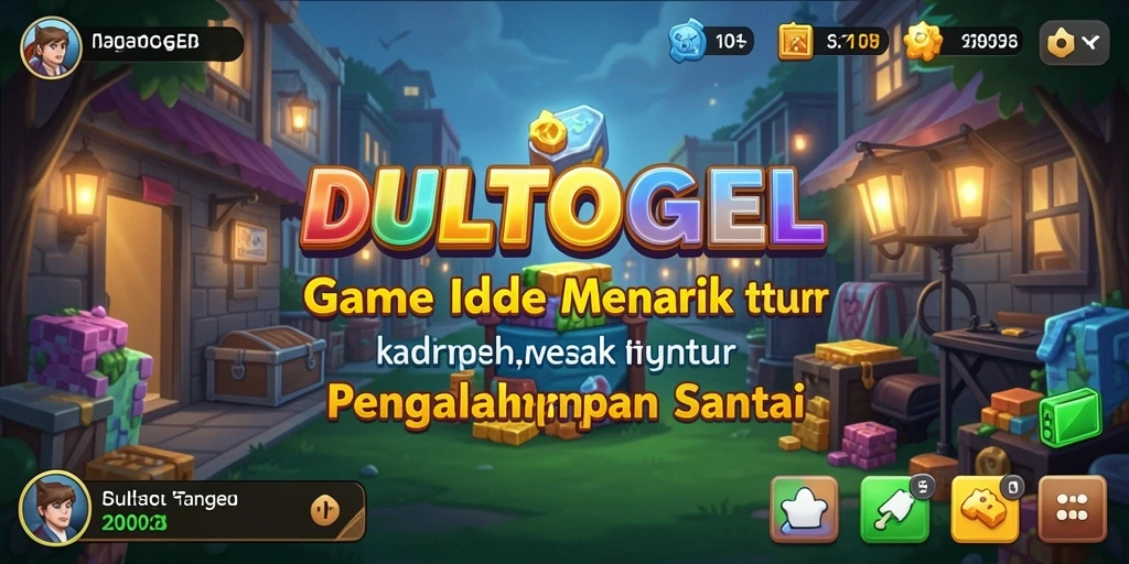 Screenshot gameplay DULTOGEL menunjukkan keseruan dan kemudahan bermain.