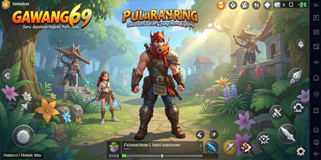 Gameplay GAWANG69 menampilkan petualangan epik dalam dunia RPG.