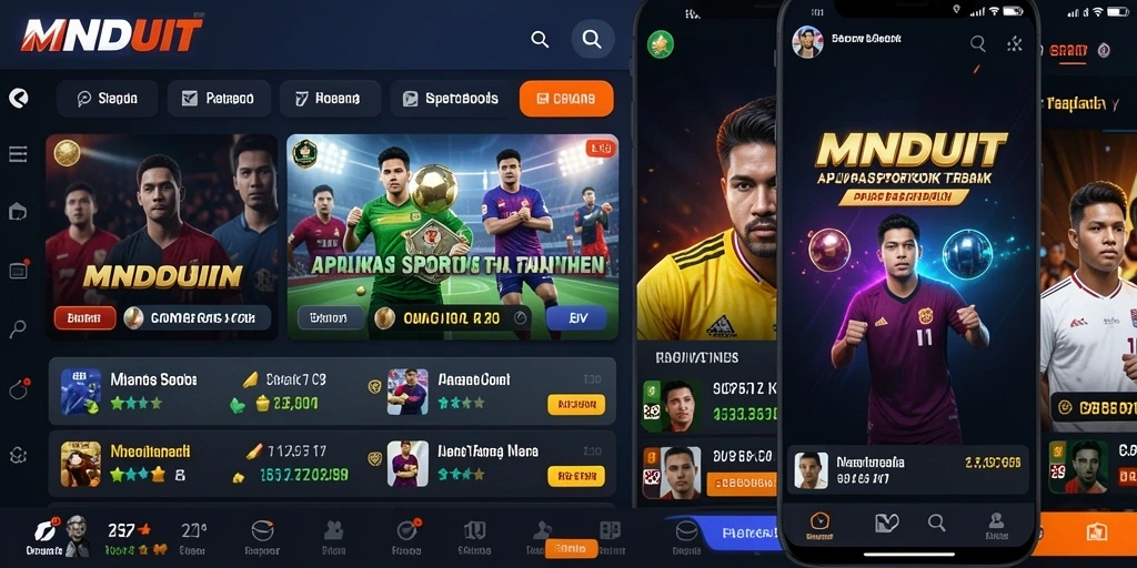 Tampilan gameplay MNDUIT yang menarik dan interaktif.