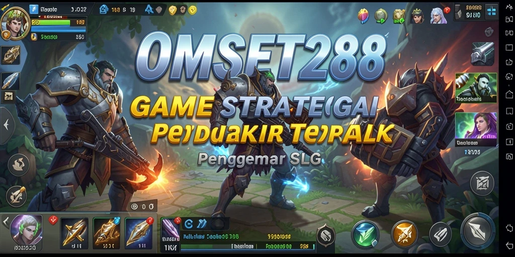 Tangkapan layar OMSET288 menampilkan strategi menarik dalam gameplay SLG.