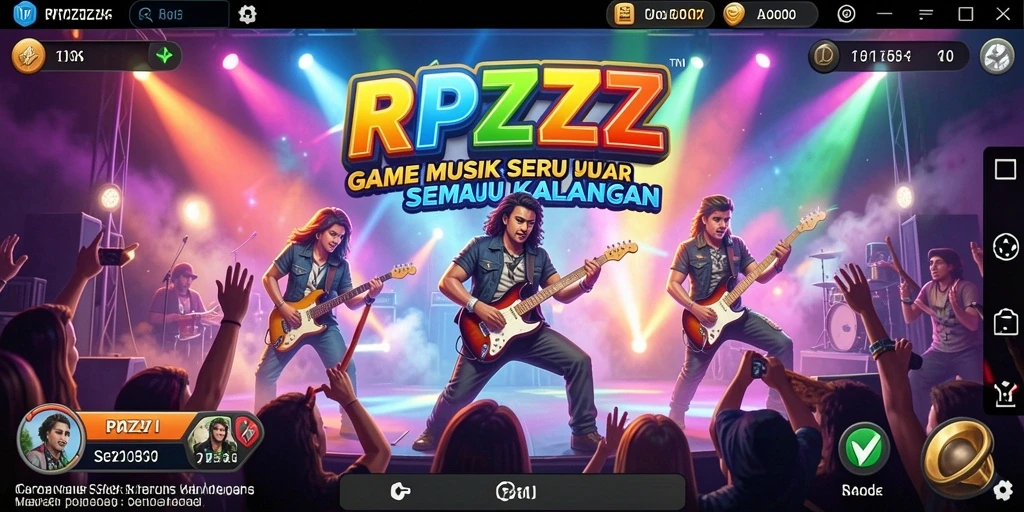 Tampilan gameplay RPZZZ yang seru dan interaktif.