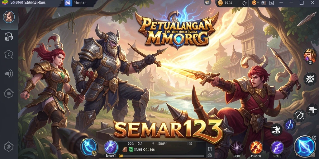 Menampilkan aksi seru dalam gameplay SEMAR123 yang mendebarkan.